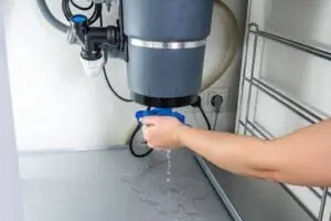 Waste disposal leak