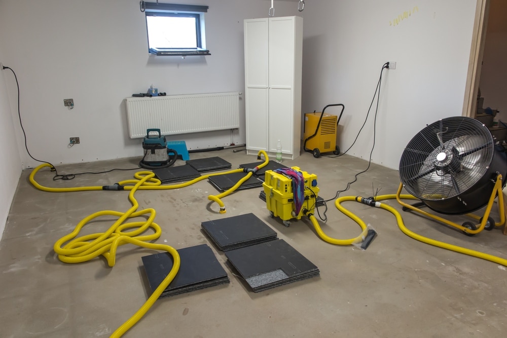 basement flooding water removal company