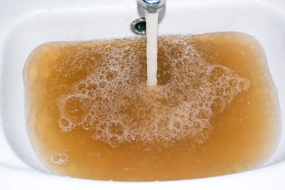 Stagnant Water in Your Home: What It Is and Why It’s Dangerous - DryForce Restoration stagnant water coming out of faucet