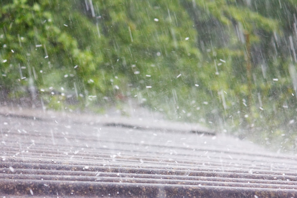 Storm damage restoration
