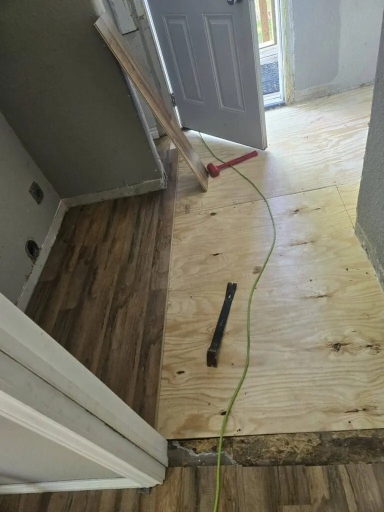 Water Damaged home in Texas