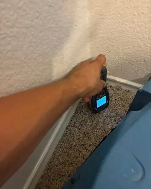Water damage inspection