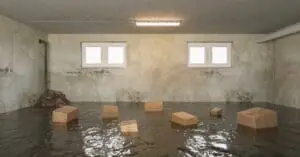 Steps to dry out a flooded garage