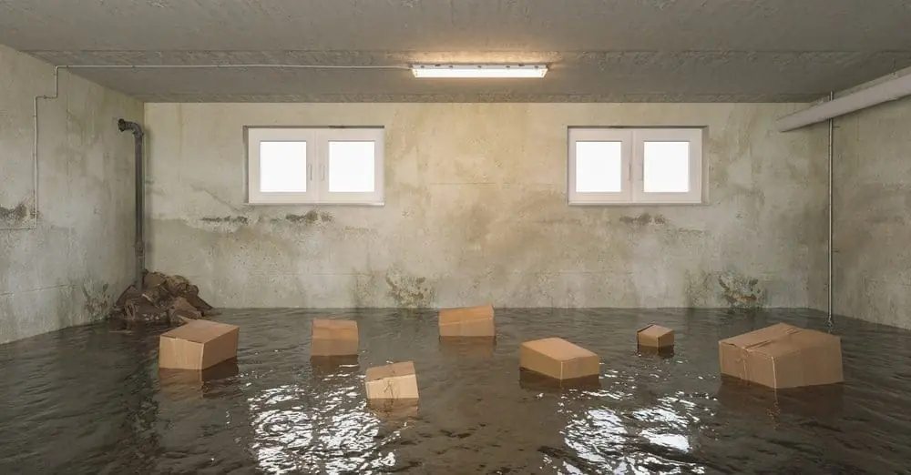 Steps to dry out a flooded garage