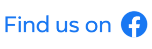 Facebook Find us on Facebook Blue Logo