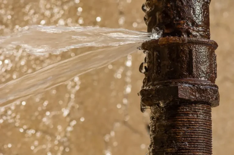 Burst pipe