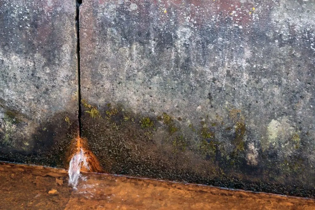 Wet Foundation Wall