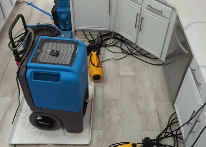 drying equipment in kitchen